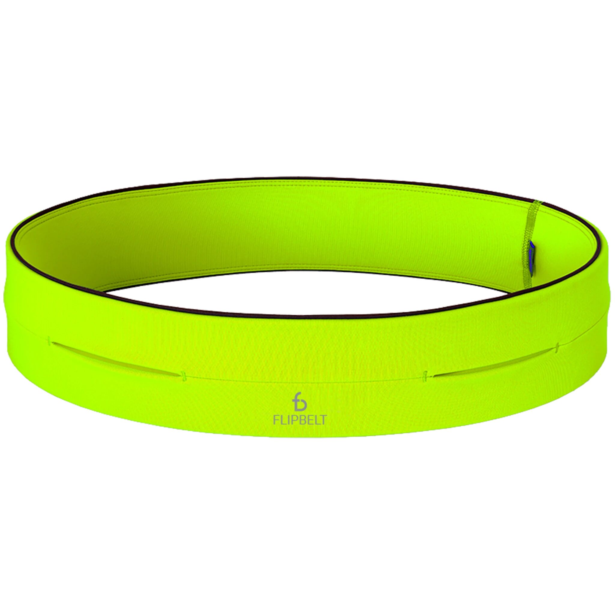 FlipBelt Classic, løpebelte XL neon yellow