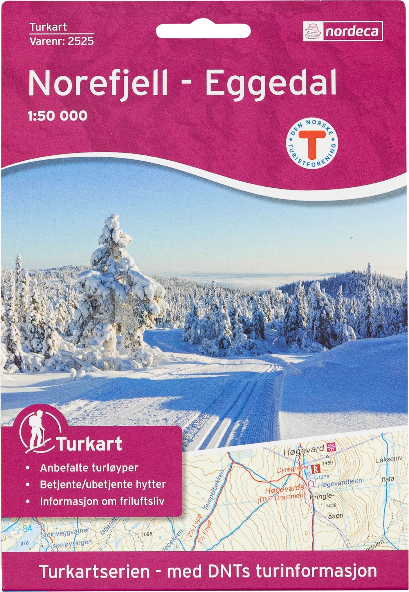 Nordeca NOREFJELL-EGGEDAL 1:50 000 oneSize none