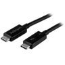 Startech Cable Thunderbolt 3 USB-C 40 Gbps Cable Compatible con Thunderbolt y USB 0.5m