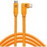 TETHER TOOLS Pro Cabo USB-C para USB-C Curvo 4.6M Laranja