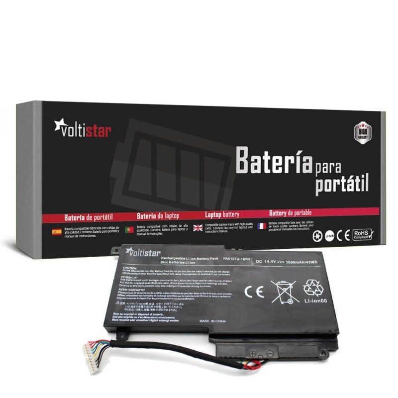 oem Bateria para portátil para toshiba satellite l45/l50/l55/p50/p55/s55/pa5107u-1brs p000573230
