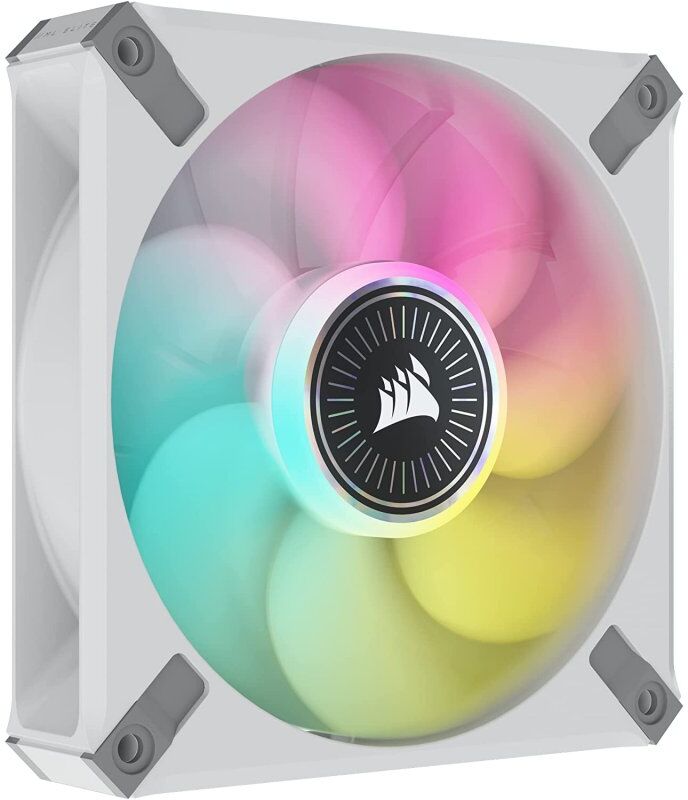 Corsair icue ml120 rgb elite premium ventilador 120mm branco