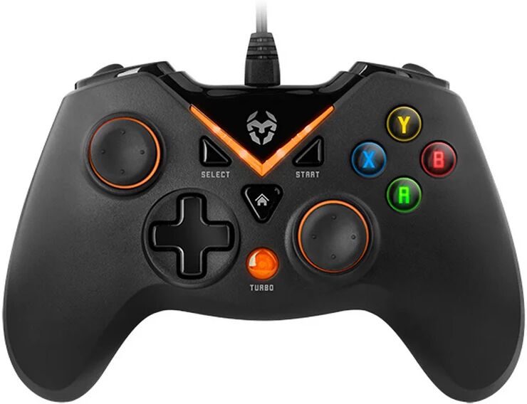 Krom key pro gaming wired gamepad para ps3/pc