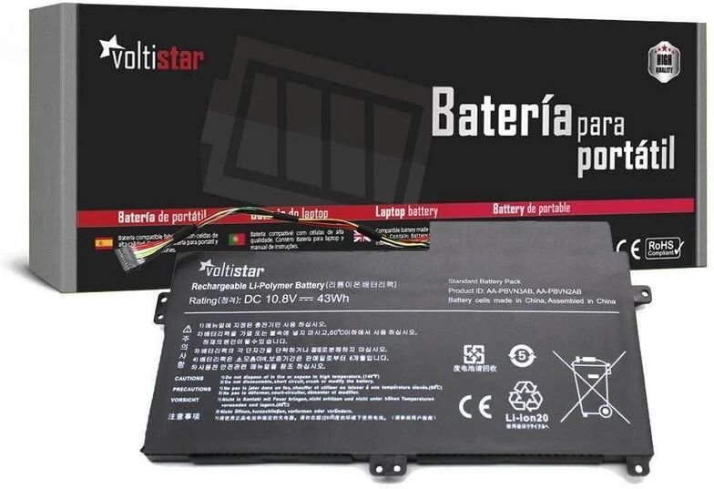 oem Bateria para portátil samsung ativ book 4 450/np370/np450/np470/np510 series