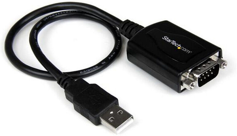 Startech cable adaptador usb a serie rs232 db9 30cm con retención del puerto de asignación com