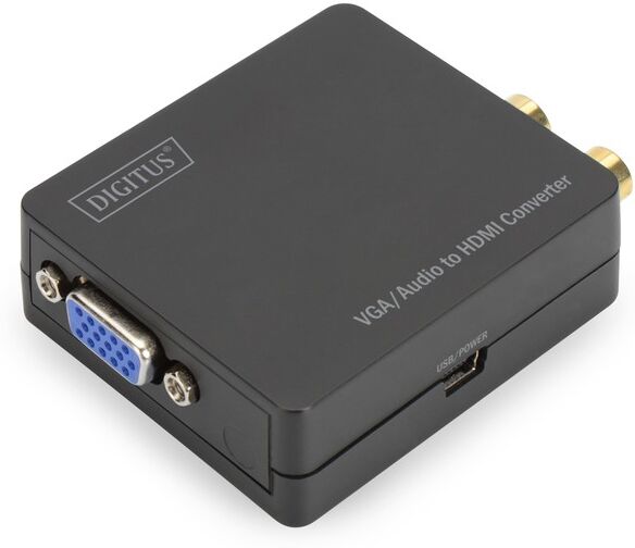 Digitus transdutor vga + áudio para hdmi