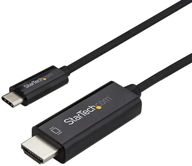 Startech cable adaptador usb-c a hdmi ultrahd 4k 2m