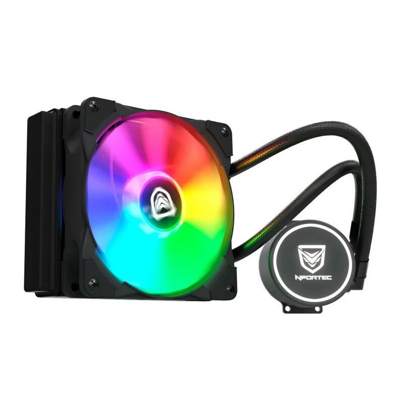 Nfortec hydrus rgb 120 kit de refrigeração líquida