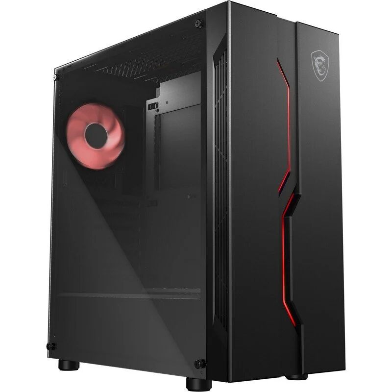 MSI mag vampiric 010m vidro temperado usb 3.2 rgb preta