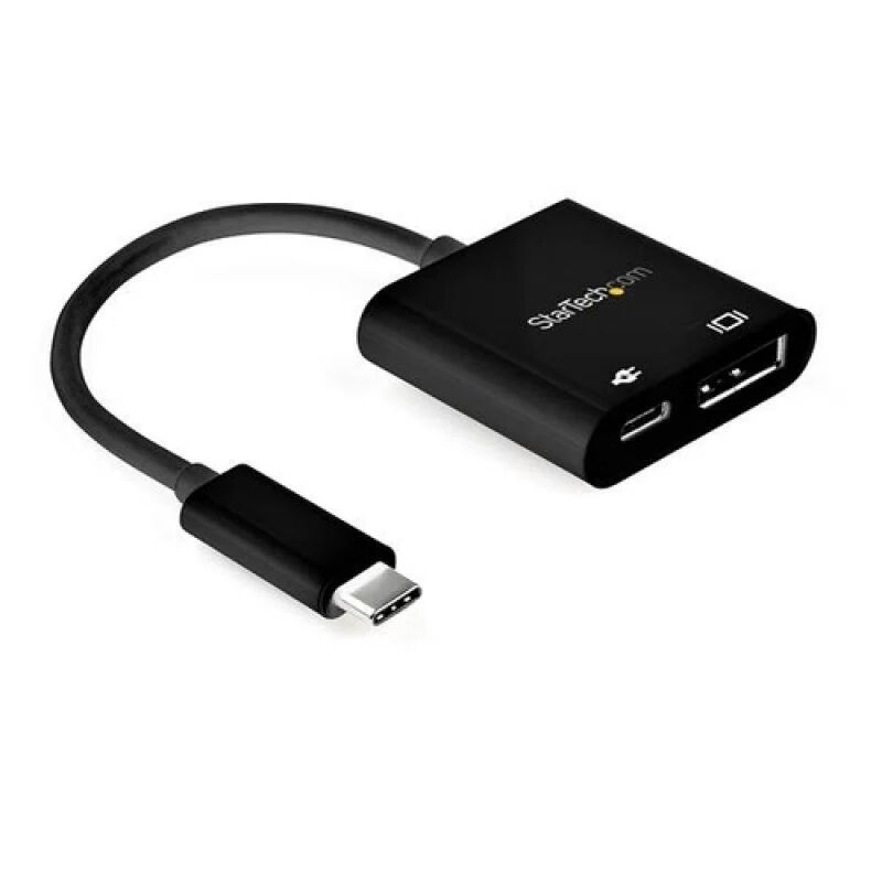 Startech adaptador usb-c para displayport 8k 30hz preto