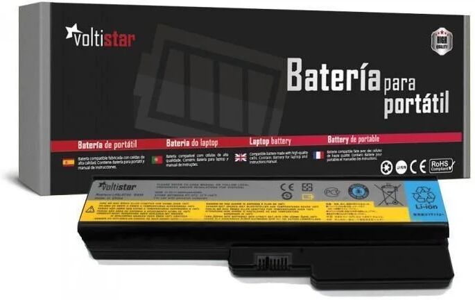 Voltistar batlen3000 batería 11.1v 4400mah 6 celdas para lenovo