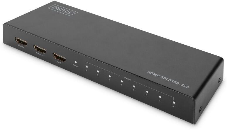 Digitus splitter 8x hdmi 4k preto