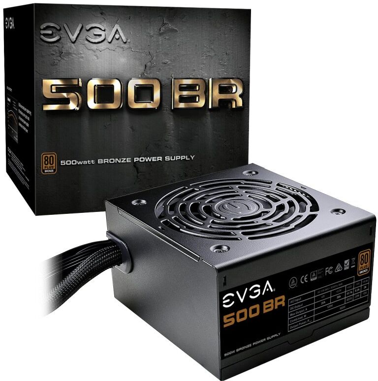 Evga br 500w 80 plus bronze