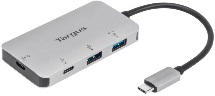 Targus ach228eu hub usb-c para 2x usb-a 3.2 gen1 + 2x usb-c