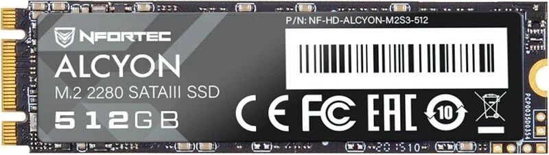 Nfortec alcyon 512gb ssd m.2