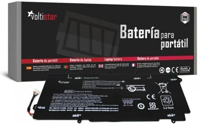 Voltistar batería para hp elitebook folio 1040 g1 g2 bl06xl hstnn-db5d 722297-001 722236-2c1