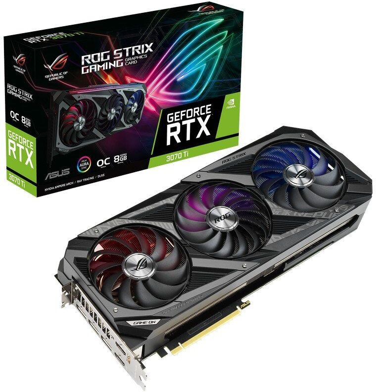 Asus rog strix rtx 3070ti oc 8gb gddr6x