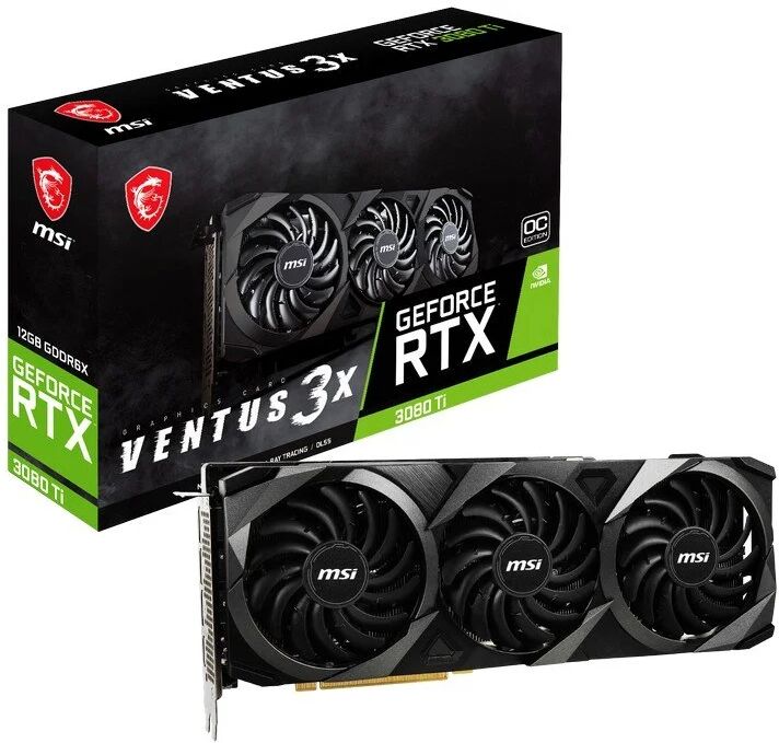 MSI geforce rtx 3080 ti ventus 3x oc 12gb gddr6x