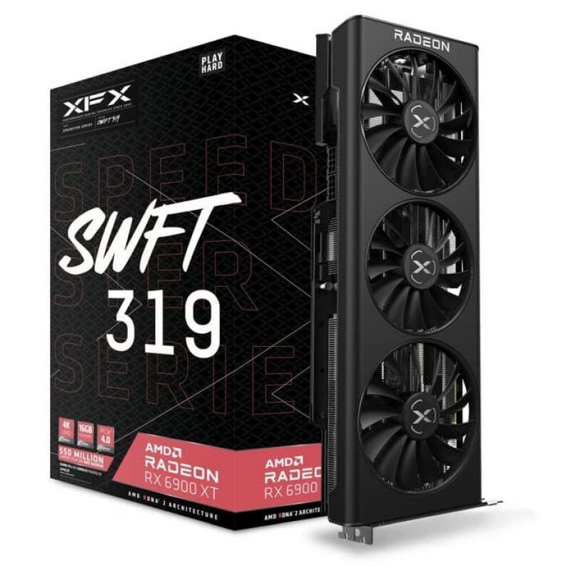 Pine XFX speedster swft 319 amd radeon rx 6900 xt core 16gb gddr6