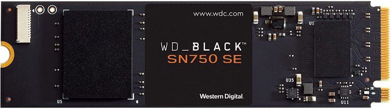 Western Digital Wd black sn750 500gb se nvme ssd