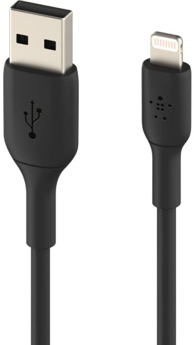 Belkin boost charge cable lightning a usb para iphone/ipad y airpods con certificación mfi 2m