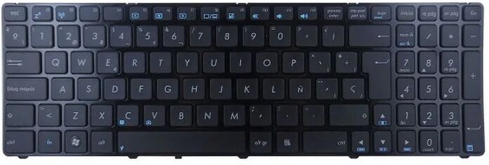 oem Teclado de repuesto asus g51/g51jx/g51v/g51vx/g51j