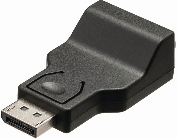 Nedis Adaptador Displayport Macho Para Vga Femea Preto