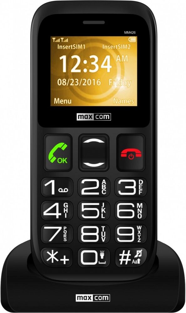 Maxcom Telemóvel Maxcom Comfort Mm426 Ds 3g Preto