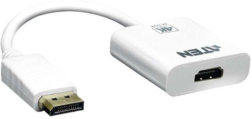 Aten Cabo Displayport - Hdmi 0,15 M Branco