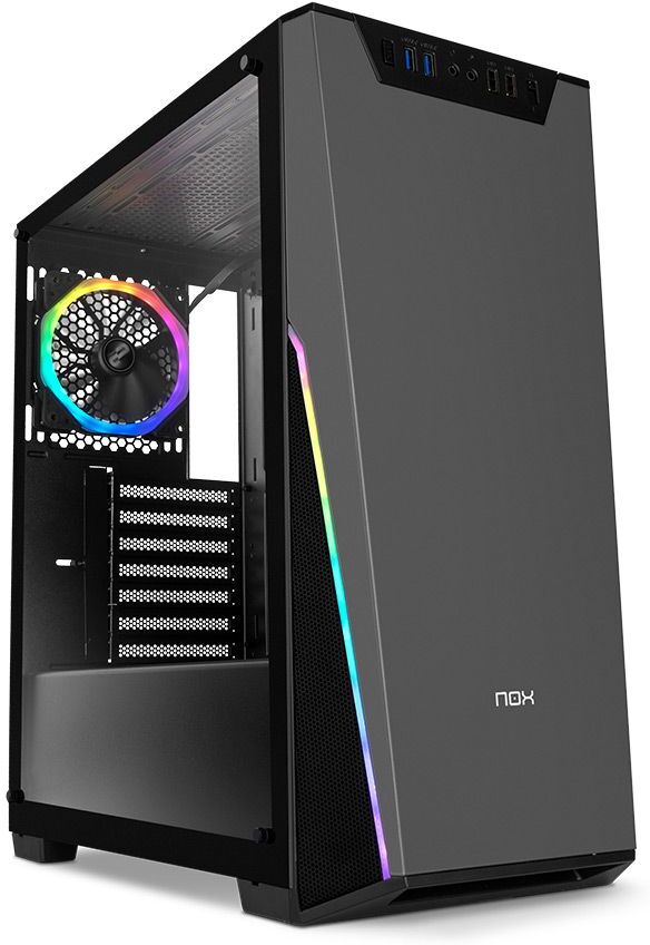 Nox Caixa Atx Infinity Sigma Rgb (preto) - Nox