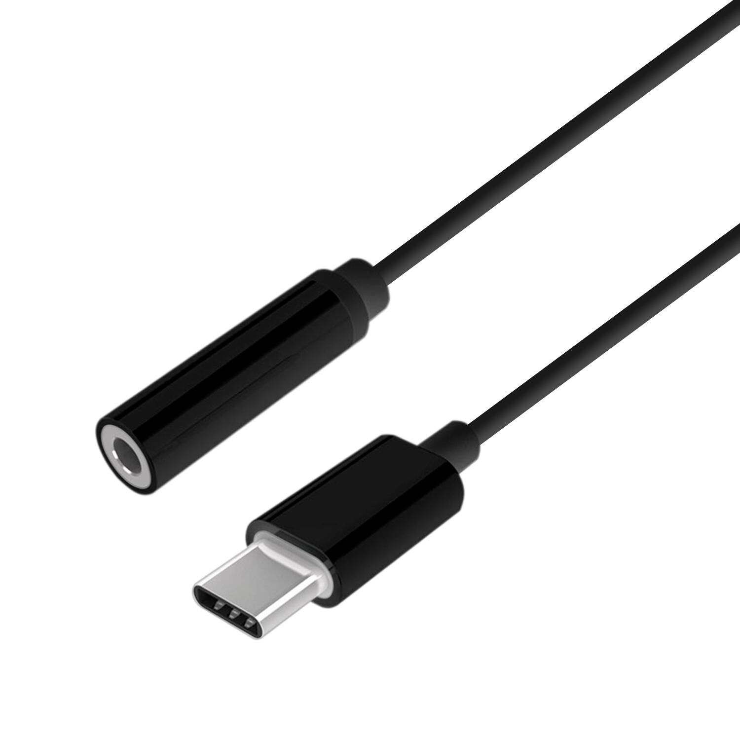 Aisens Cabo Adaptador Usb-c Macho - Jack 3.5mm Fêmea (15cm) - Aisens