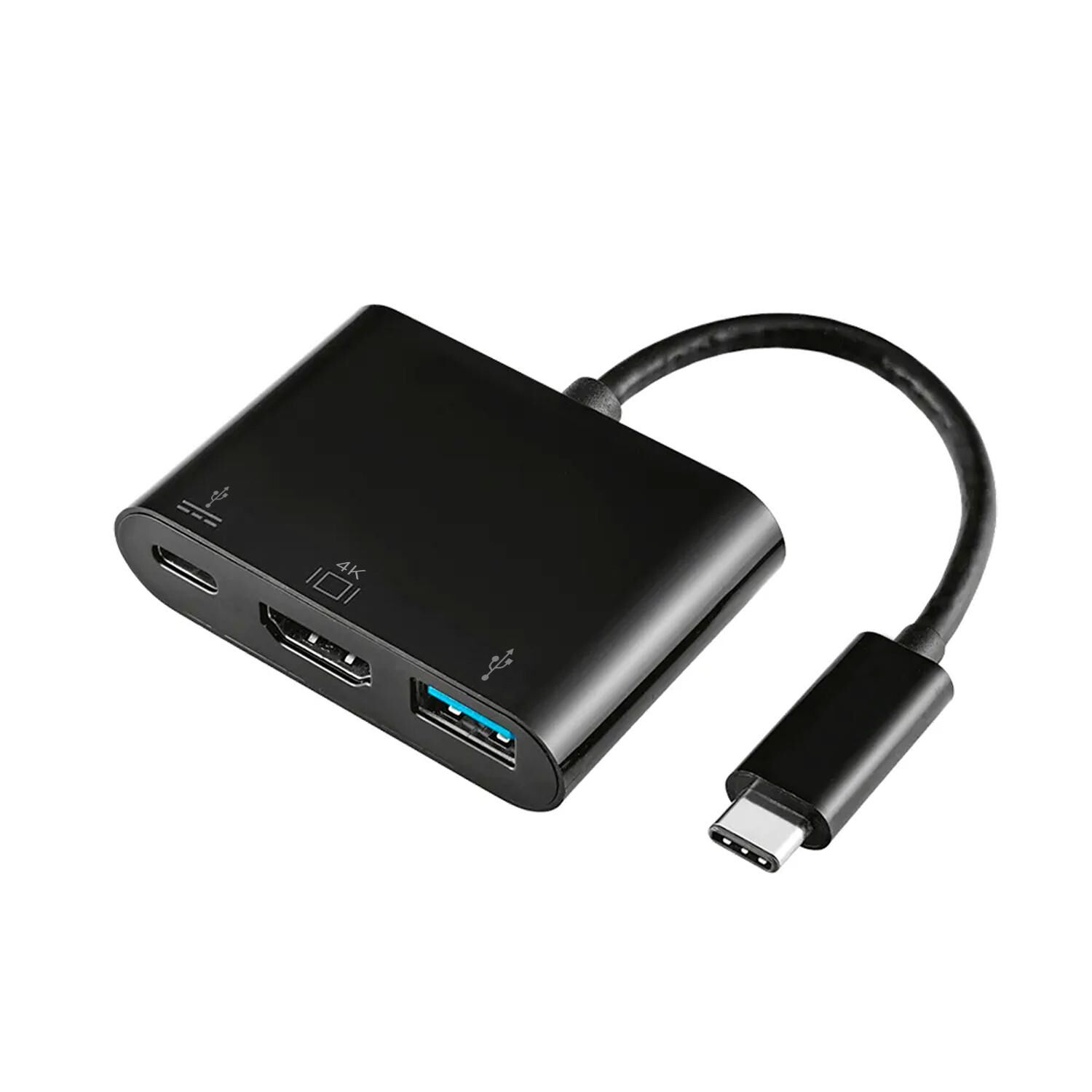 Aisens Hub Usb C 3.0 (hdmi, Usb 3.2 Type-a, Usb C 3.0) 15cm - Aisens