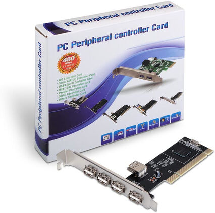 Tooq Placa Pci - 5x Usb 2.0 - Tooq