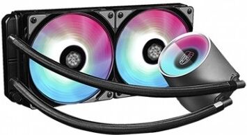 Deepcool Water Cooler Cpu Castle 240v2 Rgb (preto) - Deepcool