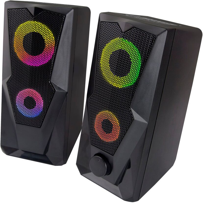 Esperanza Colunas 2.0 Rainbow Baila 6w Led (preto) - Esperanza