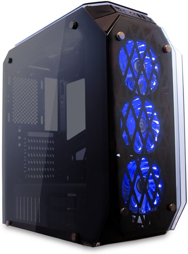 Talius Caixa Gaming Atx Kraken Tornado Rgb Vidro Temperado Usb 3.0 (preto) - Talius