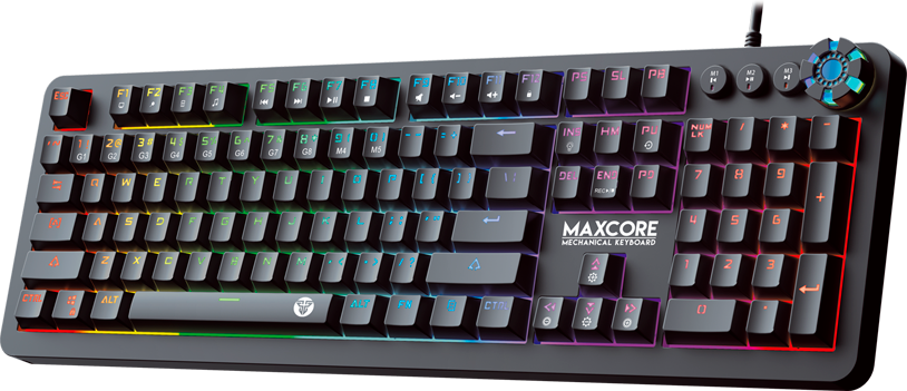 Fantech Teclado Gaming Mecânico Blue Max Core Mk852 Rgb (pt) - Fantech