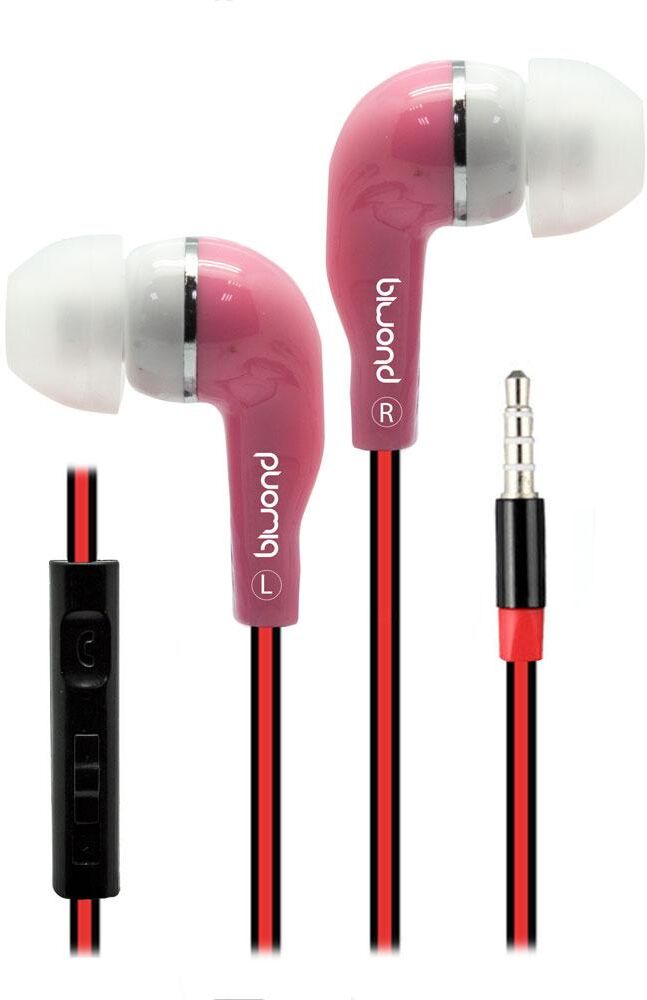 Biwond Auriculares + Micro Mixsou Talk (rosa) - Biwond