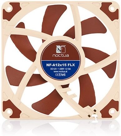 Noctua Ventoinha 120mm 1850 Rpm Nf-a12x15 Flx 3 Pinos - Noctua