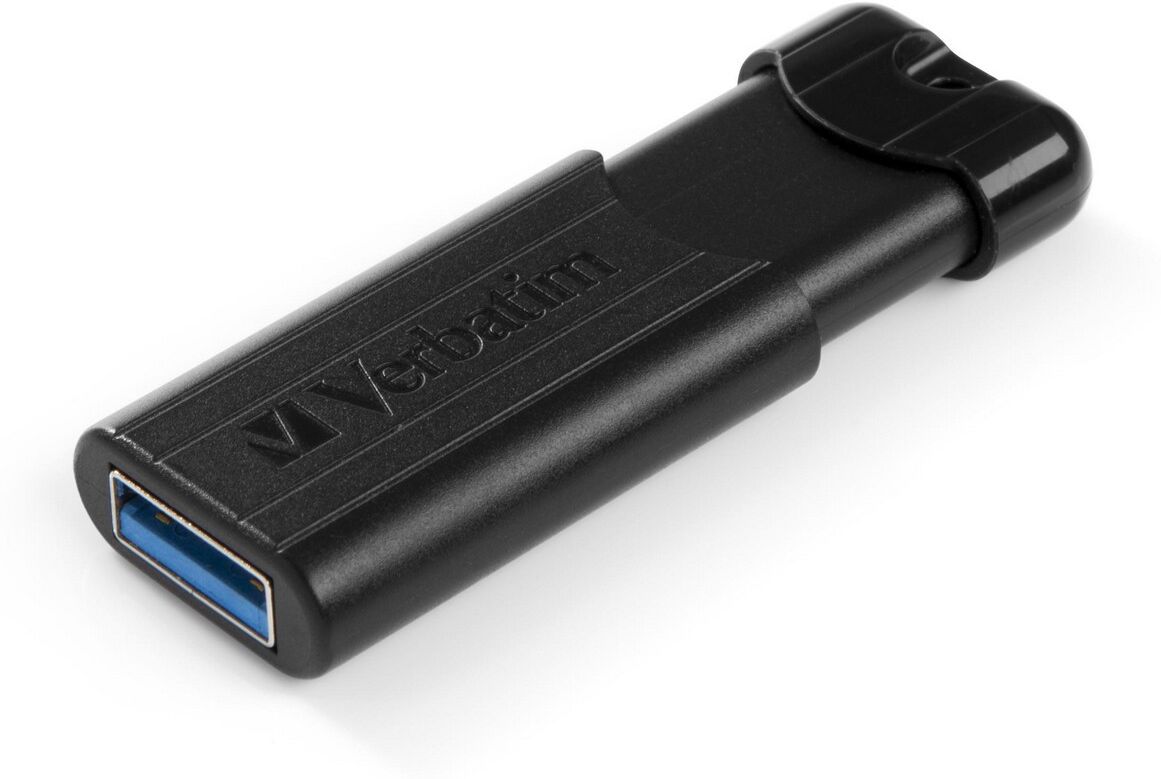 Verbatim Pen Drive Pinstripe 32 Gb Usb Type-a 3.2 Gen 1 (3.1 Gen 1) Preto - Verbatim