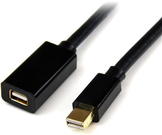 Startech Cabo Mini Displayport Macho - Mini Displayport Fêmea Preto (0,9 Mts) - Startech