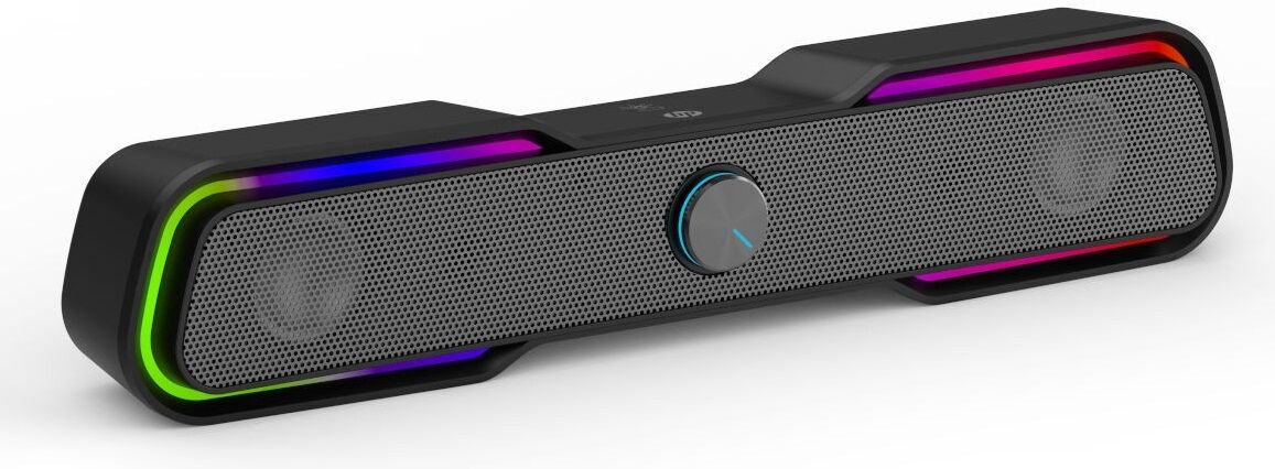 Hp Coluna Soundbar 2.0 Dhe-6002 Gaming Rgb 6w - Hp