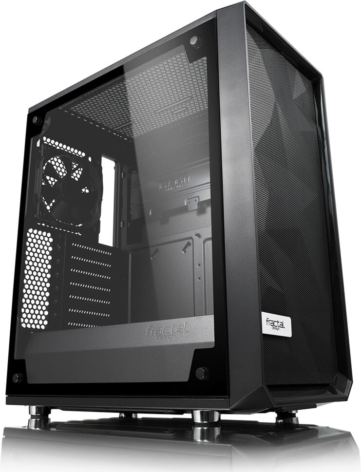 Fractal-design Caixa Atx Meshify C Tempered Glass Preta - Fractal Design