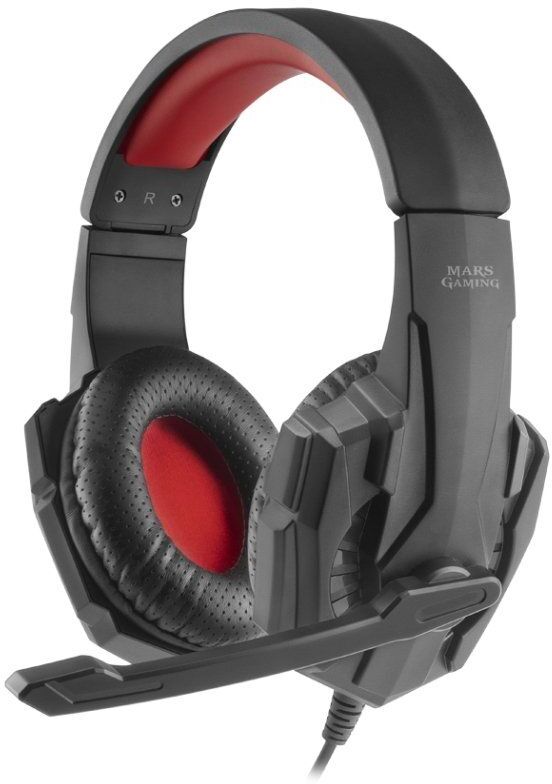 Mars-gaming Headset Gaming Mars Gaming Mh020 (preto / Vermelho)