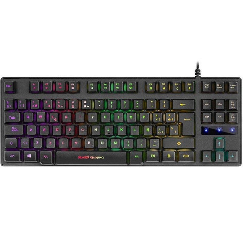 Mars-gaming Teclado Mars Gaming Semi Mecânico Mktkles Es (preto)