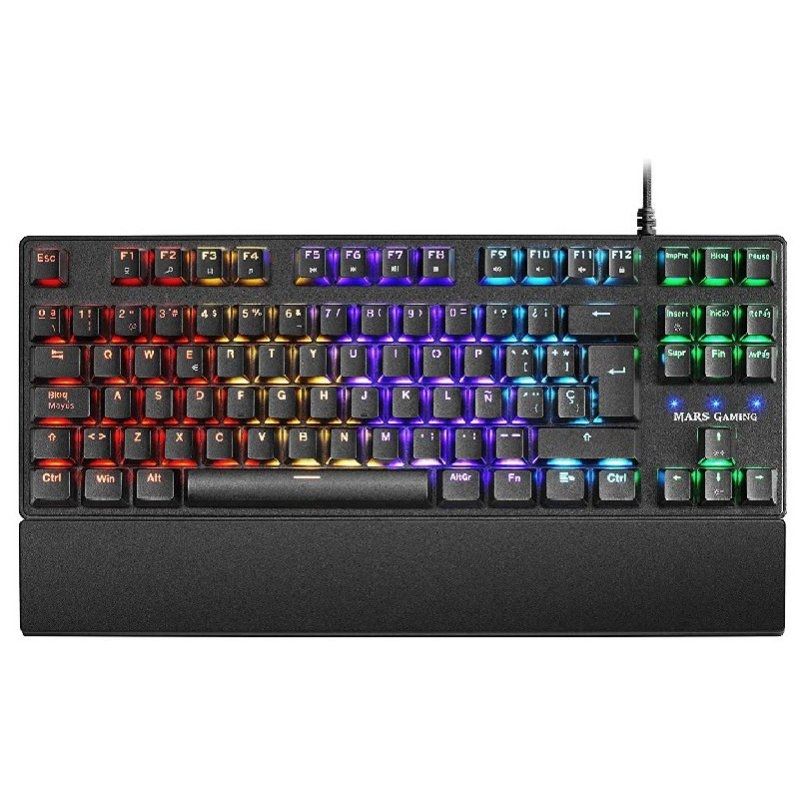 Mars-gaming Teclado Mars Gaming Mecânico Mkxtklbes Es (preto)