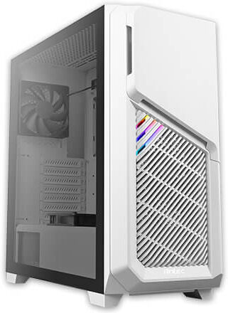 Antec Caixa Atx Antec Dp502 Flux Tempered Glass (branca)