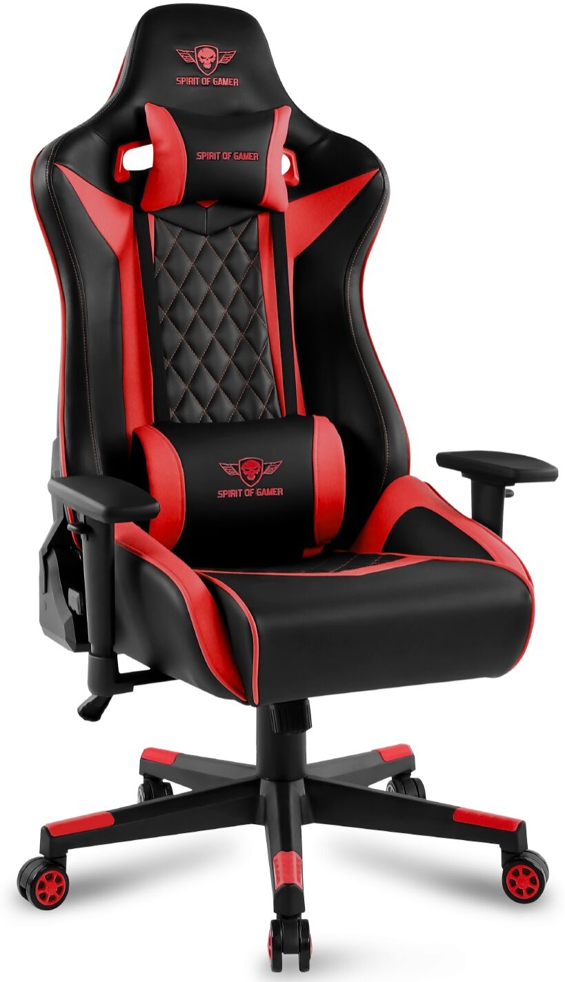 Spiritofgamer Cadeira Gaming Crusader Vermelho - Spirit Of Gamer