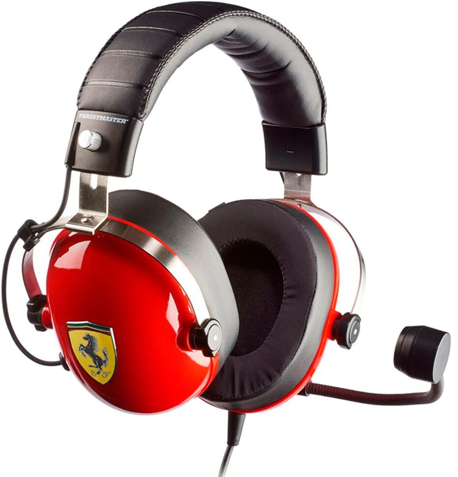 Trustmaster Headset T.racing Scuderia Ferrari Dts Edition - Trustmaster