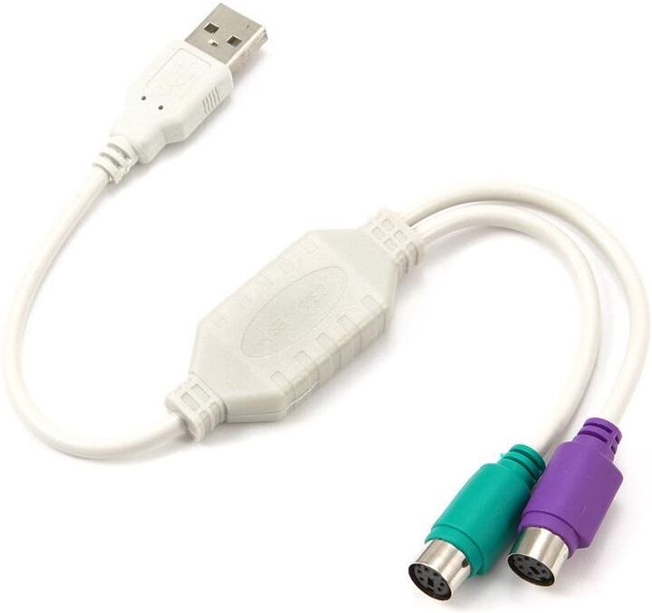 Nedis Adaptador Usb Macho -> 2x Ps/2 Femea